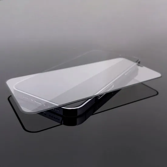 Wozinsky Super Durable Full Glue Full Screen Tempered Glass with Frame Case Friendly Motorola Moto G52 Black