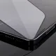 Wozinsky Super Durable Full Glue Full Screen Tempered Glass with Frame Case Friendly Motorola Moto G52 Black