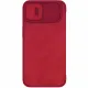 Nillkin Qin Leather Pro Case iPhone 14 Plus Camera Cover Holster Cover Flip Case Red