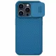 Nillkin CamShield Pro Case iPhone 14 Pro Armored Cover Camera Protector Blue