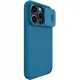 Nillkin CamShield Pro Case iPhone 14 Pro Armored Cover Camera Protector Blue