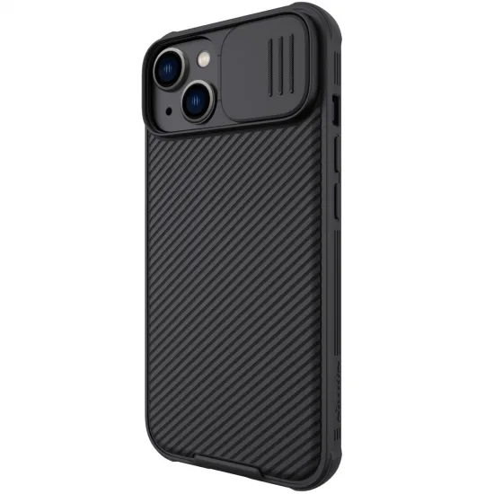 Nillkin CamShield Pro Case iPhone 14 Plus Armor Cover Camera Protector Black