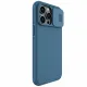 Nillkin CamShield Pro Case iPhone 14 Pro Max Armored Cover Camera Protector Blue