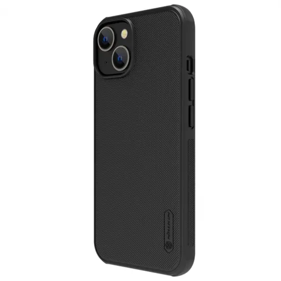 Nillkin Super Frosted Shield Pro Magnetische Hülle für iPhone 14 Plus mit MagSafe magnetischem Schwarz