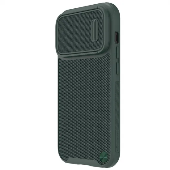 Nillkin Textured S Case iPhone 14 Pro armored cover with camera cover green