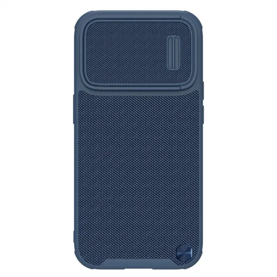 Nillkin Textured S Case iPhone 14 Pro Max armored cover with camera cover blue