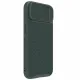 Nillkin Textured S Case iPhone 14 Pro Max Panzerhülle mit Kameraabdeckung dunkelgrün