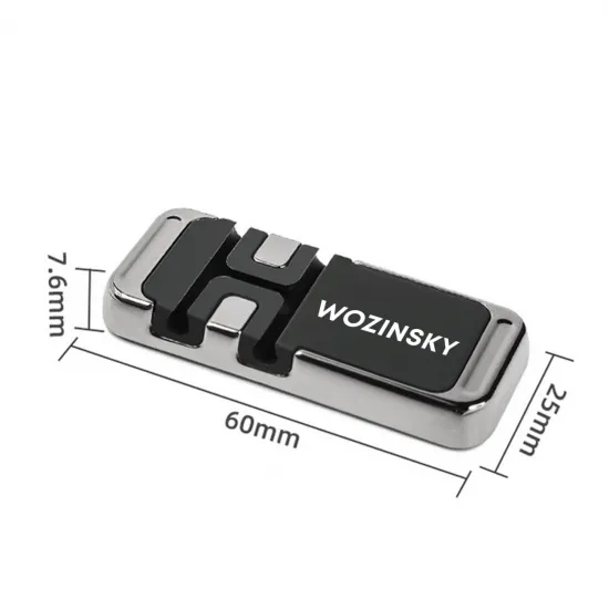 Wozinsky Magnetic Phone Holder with Cable Organizer (WMCDO-B1)