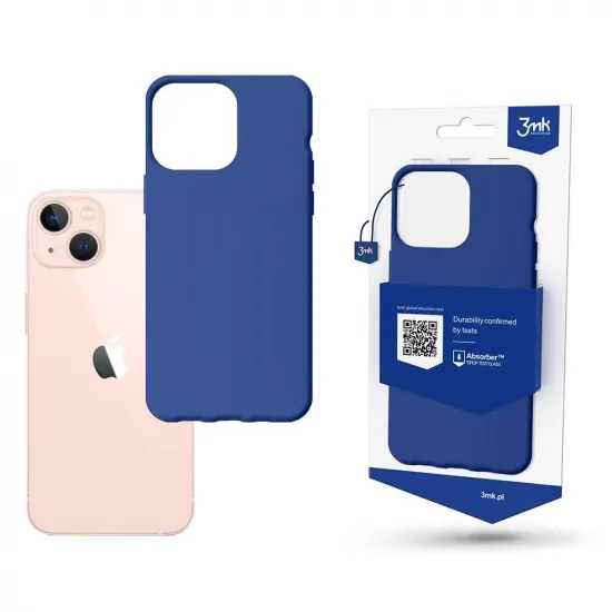 Hülle für iPhone 14 Plus aus der 3mk Matt Case Serie - blau