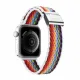 Dux Ducis Strap (Mixture II Version) Apple Watch SE strap, 9, 8, 7, 6, 5, 4, 3, 2, 1 (41, 40, 38 mm) braided strap pale stripes bracelet