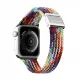 Dux Ducis Strap (Mixture II Version) Strap for Apple Watch Ultra, SE, 8, 7, 6, 5, 4, 3, 2, 1 (49, 45, 44, 42 mm) Braided Band Rainbow Bracelet