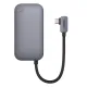 Baseus PadJoy universal USB-C HUB for tablet / smartphone 4in1 USB-C - dark gray
