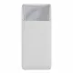 Baseus Bipow fast charging power bank 20000mAh 15W white (Overseas Edition) + USB-A - Micro USB cable 0.25m white (PPBD050102)