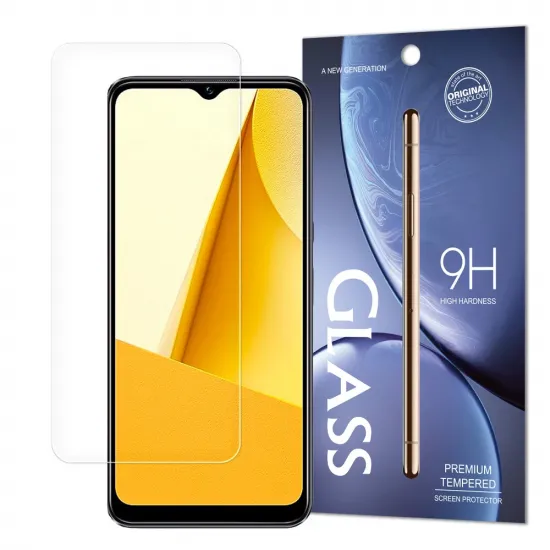 Tempered Glass Vivo Y16 / Y02s tempered glass 9H hardness (packaging - envelope)