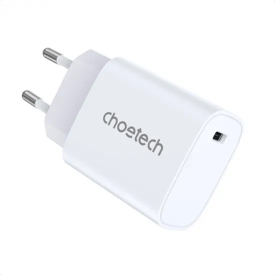 Choetech charger set Q5004 20W PD iPhone 12/13 white (2pcs)