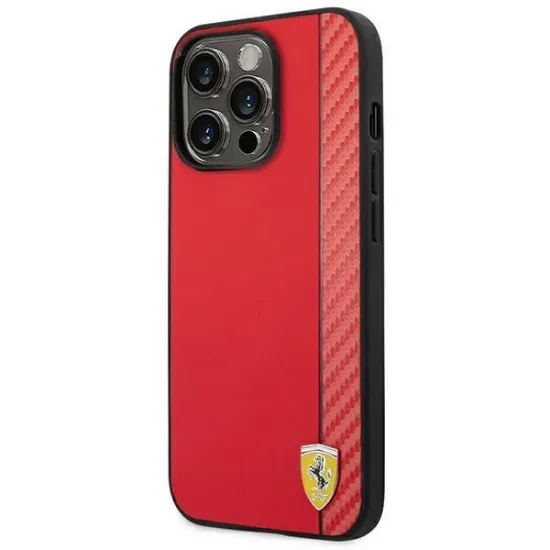 Ferrari FEHCP14LAXRE iPhone 14 Pro 6.1&quot; red/red hardcase Carbon