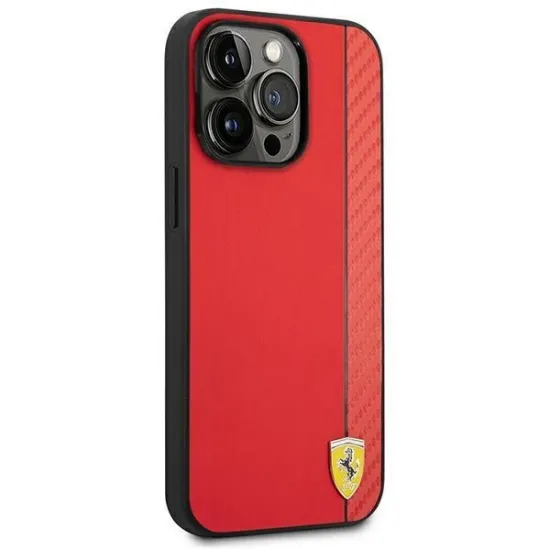 Ferrari FEHCP14LAXRE iPhone 14 Pro 6.1&quot; red/red hardcase Carbon