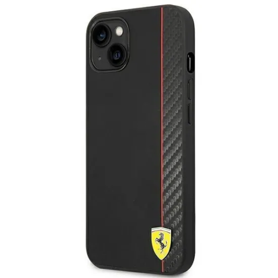 Ferrari FEHCP14MAXBK iPhone 14 Plus 6.7&quot; black/black hardcase Carbon