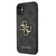 Guess case for iPhone 11 / XR 4G Big Metal Logo series - gray