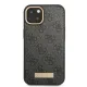Guess GUHMP13MU4GPRK iPhone 13 6.1 &quot;black / black hard case 4G Logo Plate MagSafe
