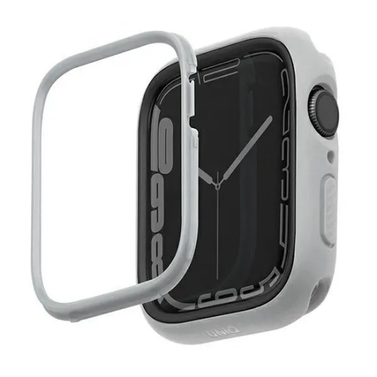 Uniq Moduo-Gehäuse für Apple Watch 4/5/6/7/8/9/SE/SE2 44/45 mm Kreidegrau/Kreidegrau