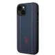 US Polo USHCP14SPFAV iPhone 14 6.1&quot; navy blue/navy blue Leather Stitch