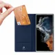 Dux Ducis Skin Pro Case for Samsung Galaxy S23 Ultra Flip Card Wallet Stand Blue