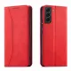 Magnet Fancy Case für Samsung Galaxy S23+ Flip Cover Wallet Stand rot