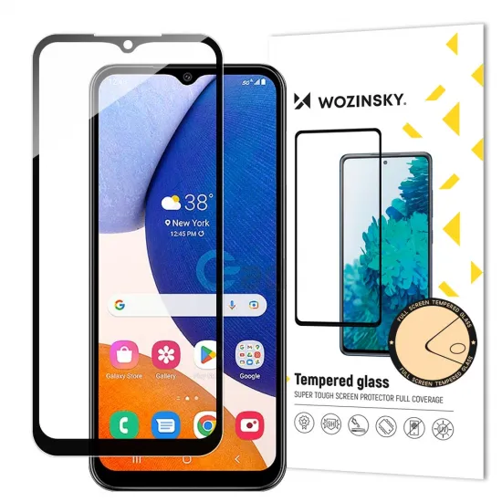 Wozinsky Full Glue Tempered Glass Samsung Galaxy A14 5G / A14 9H Full Screen Tempered Glass With Black Frame