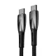 Baseus CADH000701 USB-C - USB-C PD cable 100W 5A 480Mb/s 1m - black