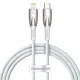 Baseus CADH000002 Lightning - USB-C PD cable 20W 480Mb/s 1m - white