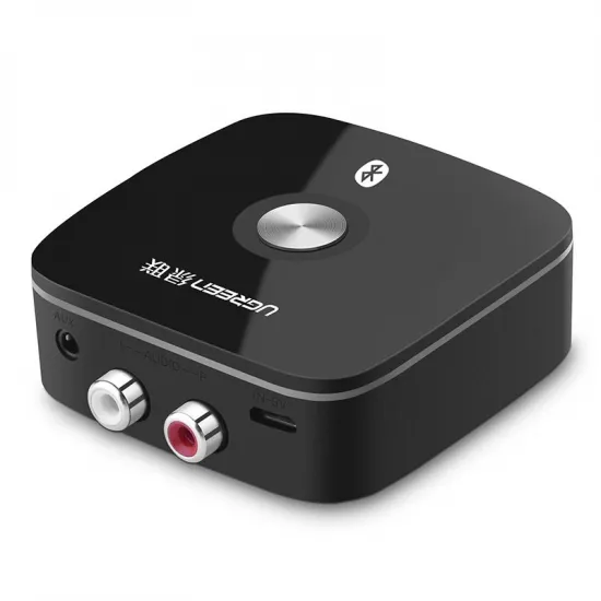 Ugreen Bluetooth 5.1 aptX 2RCA / 3.5 mm mini jack receiver adapter black (40759)
