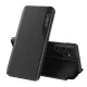 Eco Leather View Case case for Samsung Galaxy S23 Ultra with flip stand black