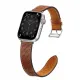 Armband Leder Lederarmband Apple Watch Ultra, SE, 9, 8, 7, 6, 5, 4, 3, 2, 1 (49, 45, 44, 42 mm) Bandarmband braun