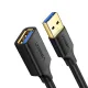 Ugreen USB-A (männlich) - USB-A (weiblich) Adapter Verlängerungskabel USB 3.0 5Gb/s 0,5m schwarz (US129)