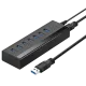 Ugreen Multifunktions HUB 7in1 USB-A - 7xUSB-A 5Gb/s schwarz (US219)