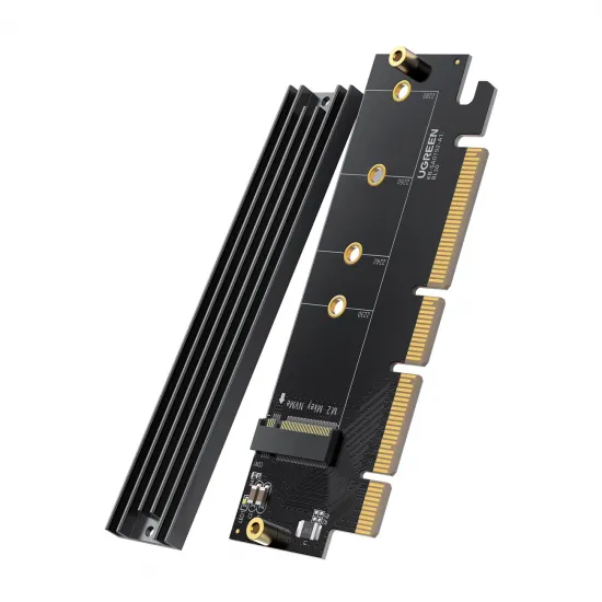 Ugreen CM465 PCIe 4.0 x16 to M.2 NVMe M-Key Expansion Card - Black