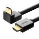 Ugreen angled HDMI cable (90°) 4K 2m black (HD103)