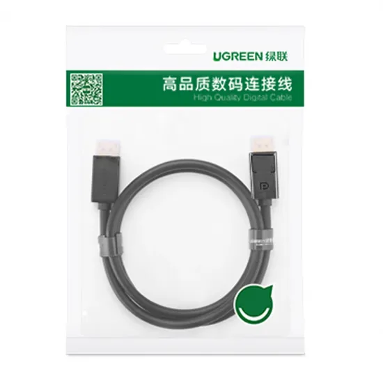 Ugreen DP102 DisplayPort – DisplayPort-Kabel 3 m 60 Hz – Schwarz
