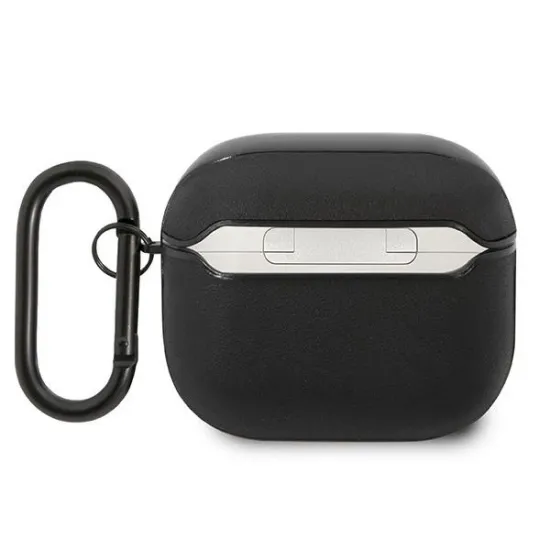AMG Leather Big Logo case for AirPods 3 - black