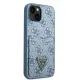 Guess GUHCP13MP4TPB iPhone 13 6.1&quot; blue/blue hardcase 4G Triangle Logo Cardslot