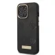 Guess GUHMP13LSAPSTK iPhone 13 Pro / 13 6.1&quot; black/black hardcase Peony Logo Plate MagSafe
