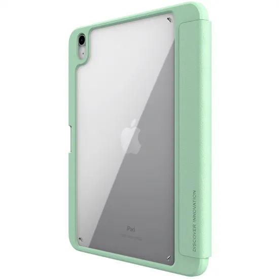 Nillkin Bevel Leather Case case for iPad 10.9&#39;&#39; 2022 (10th generation) smart cover cover with flap stand green
