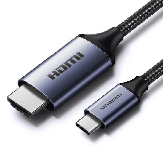 USB C – HDMI 2.1 8K 60Hz Kabel 1,5 m Ugreen CM565 – Grau