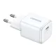 GaN USB C 30W PD Ugreen Nexode Mini fast charger - white