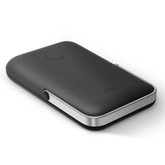 Uniq Powerbank Hoveo 5000mAh USB-C 20W PD Fast charge Wireless Magnetic grey/charcoal gray