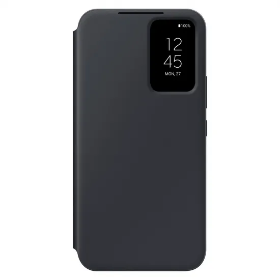 Samsung Smart View Wallet Case for Samsung Galaxy A54 5G Cover with Smart Flip Window Card Wallet Black (EF-ZA546CBEGWW)