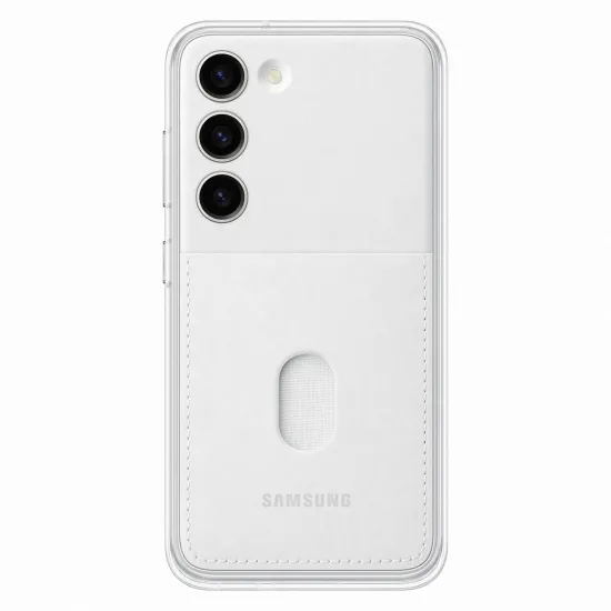 Samsung Frame Cover for Samsung Galaxy S23 case with interchangeable backs white (EF-MS911CWEGWW)