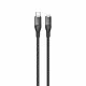 Fast charging cable 30W 1m USB-C - Lightning Dudao L22 - gray