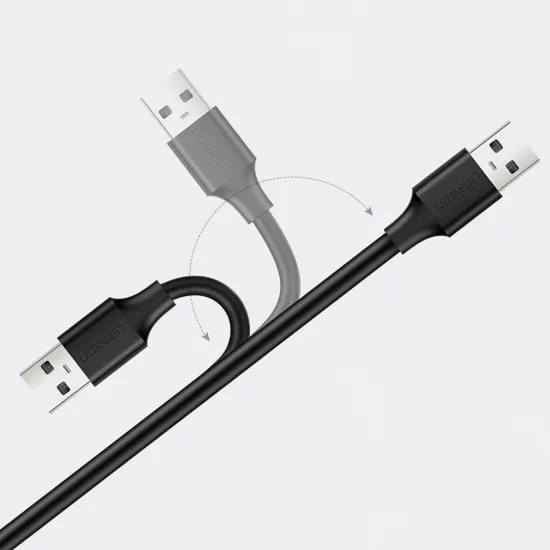 Ugreen extension cable USB (male) - USB (female) 2.0 480Mbps 1.5m black (US103)